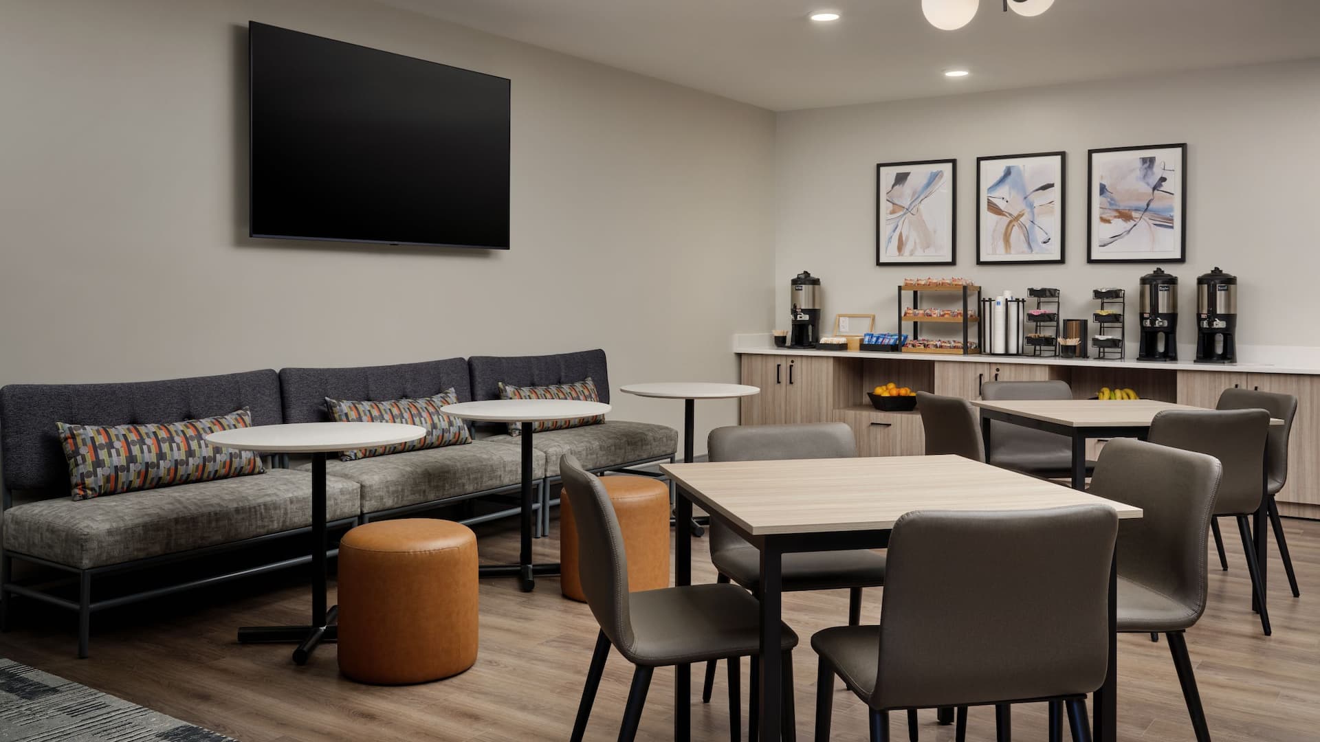 Hyatt Studios Huntsville Breakfast With Seating