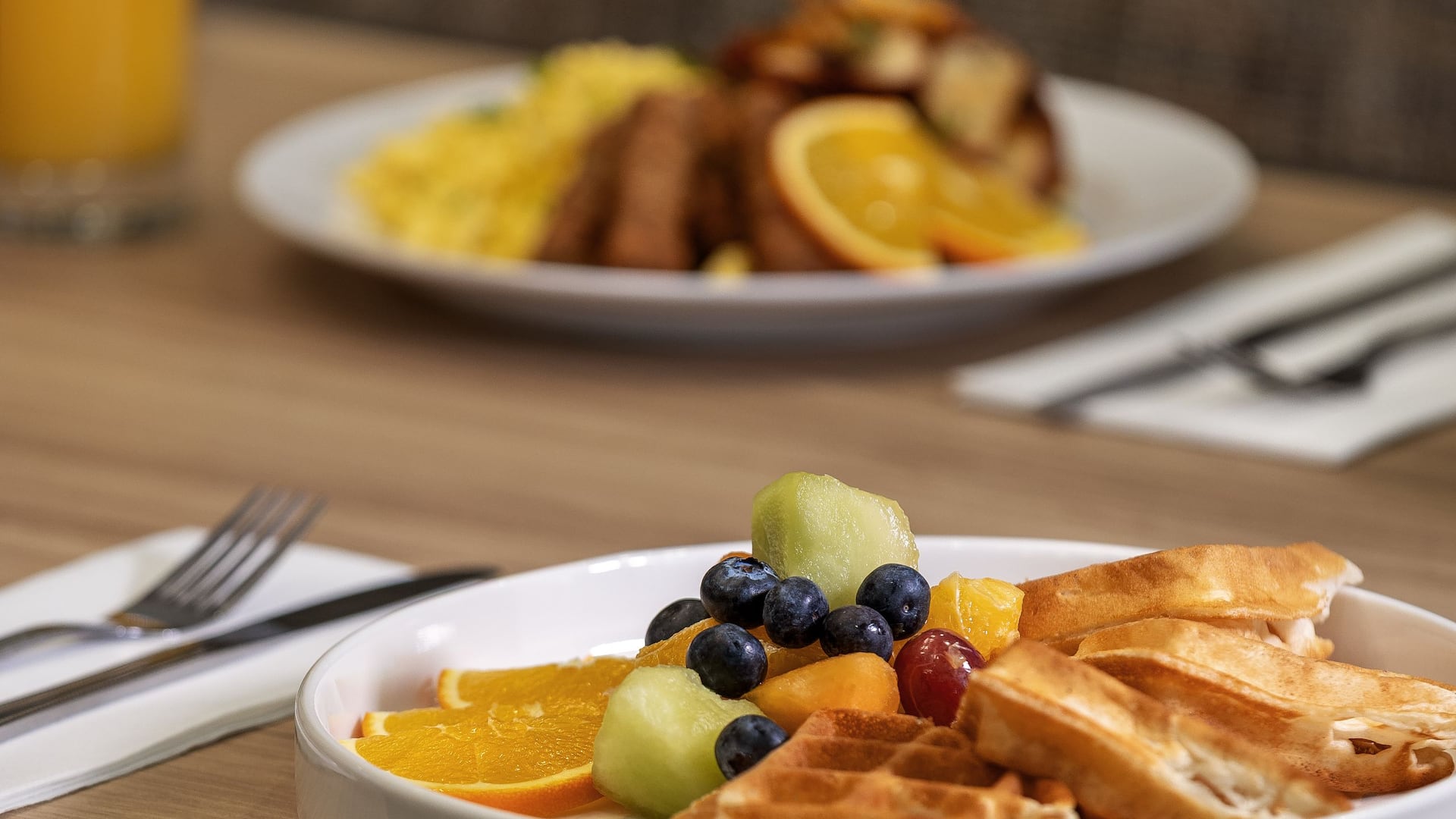 3 of 4 Hyatt House Charleston/Historic District Breakfast Waffles