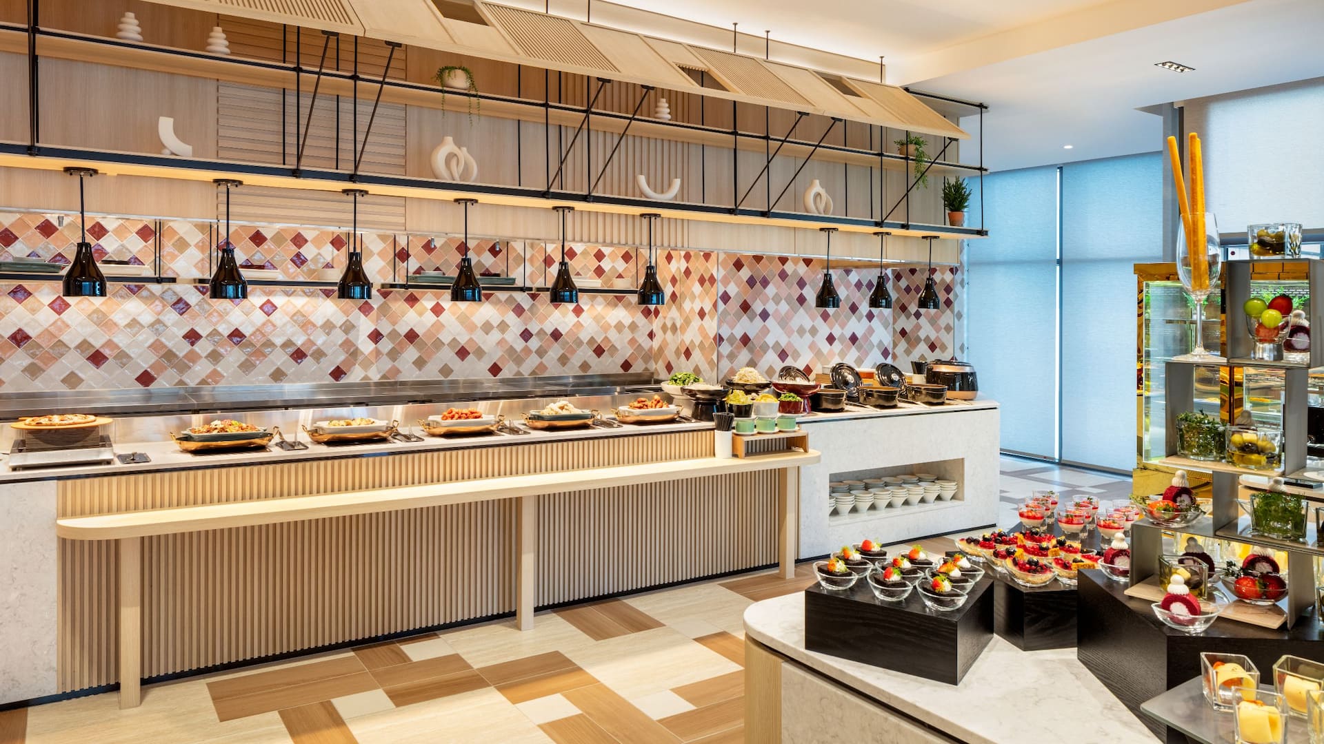 1 of 5 Hyatt Place Busan Yeonsan The Placery Breakfast Buffet Hot Food Station