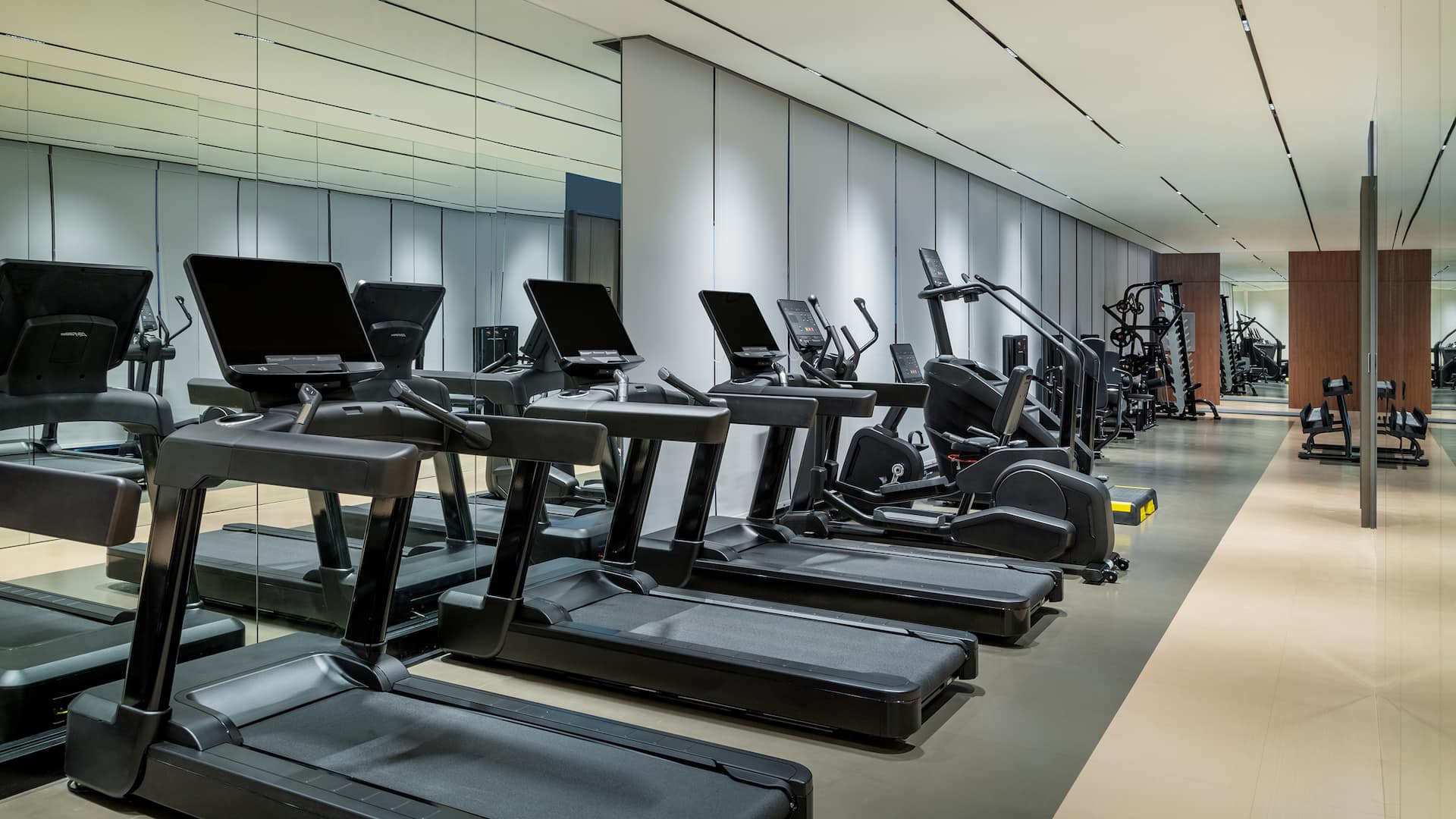 Hyatt Place HP_P0502 Woman Fitness Center Treadmill