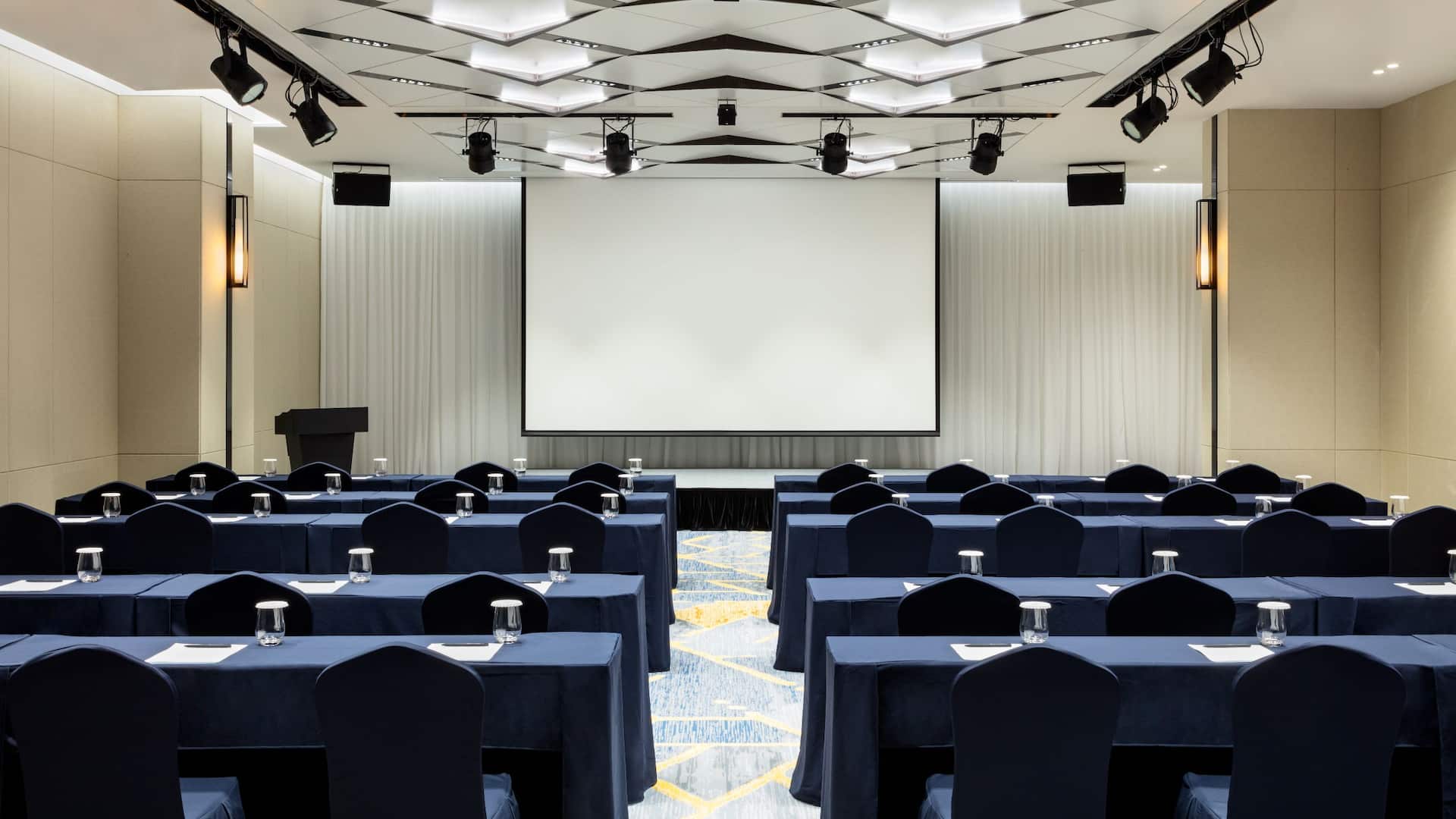 1 of 2 Hyatt Place Busan Yeonsan Ballroom 1 Classroom Setup