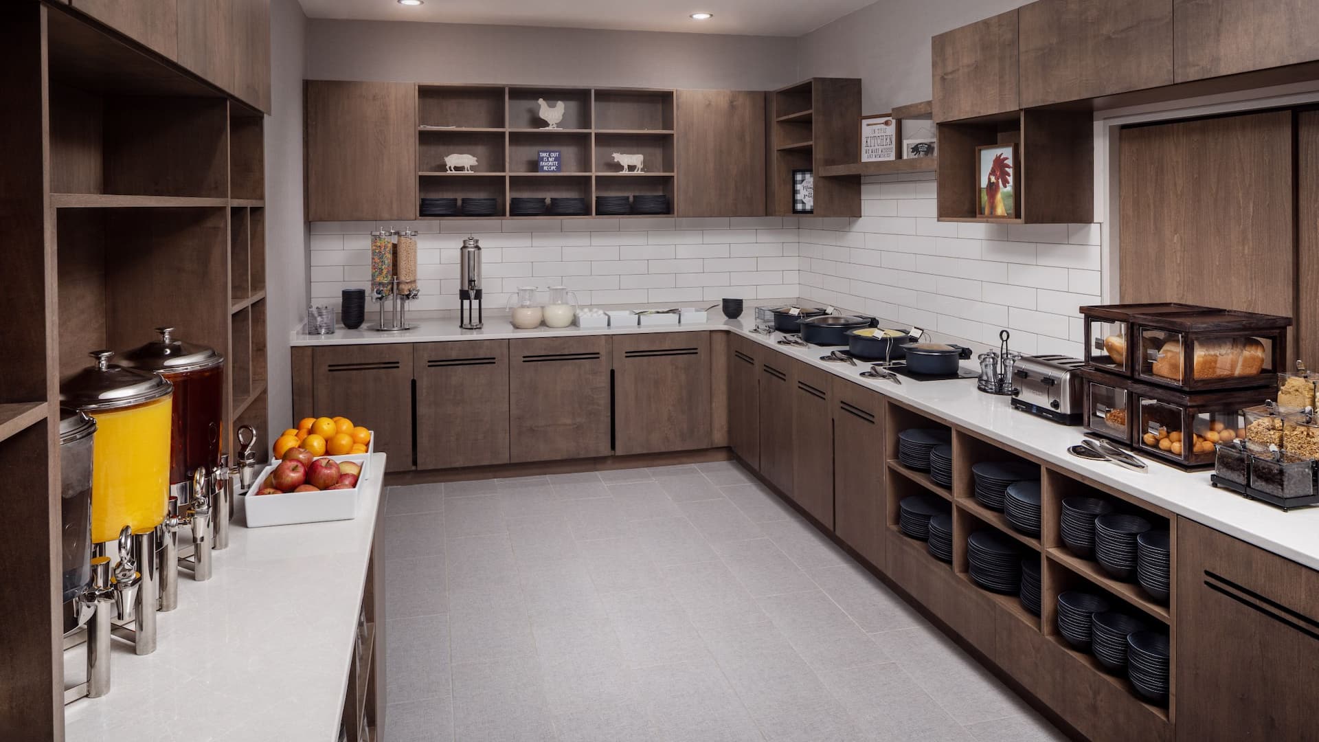 1 of 1 Hyatt House Hh_P113 Pancakes at Breakfast Buffet