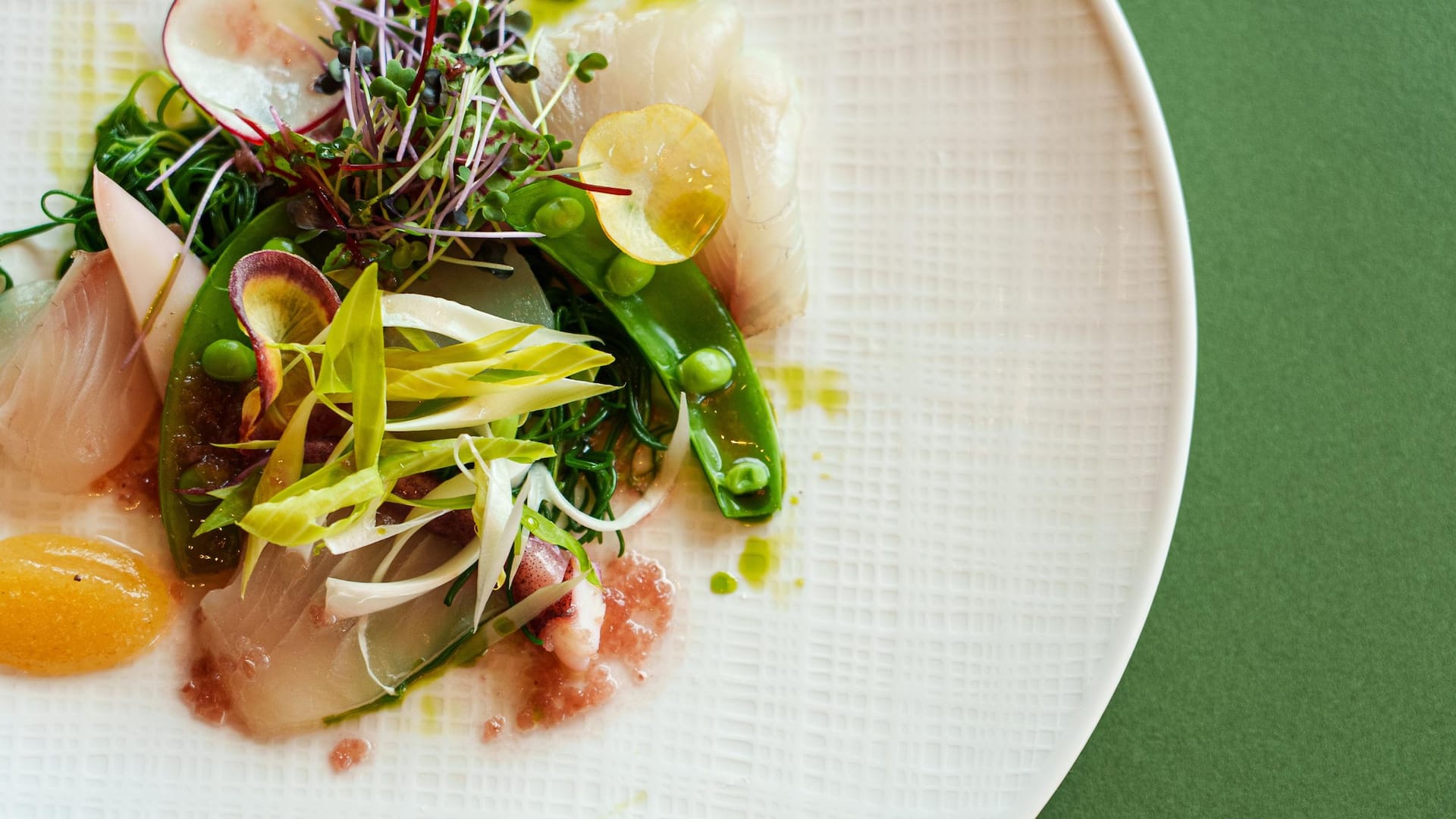 3/5 Hyatt Regency Hakone Resort and Spa Dining Room French Confit Spear Squid Marinated Yellowtail