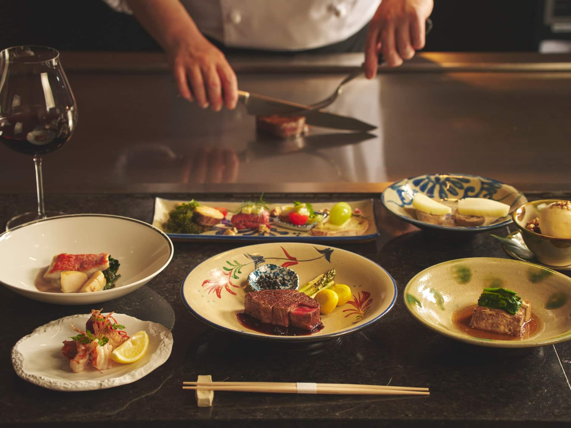 Hyatt Regency Seragaki Island, Okinawa Shirakachi Teppanyaki Tenderlion Slice